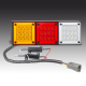LED 24V Combination Tailight With Reverse Light & Deutsch Harness 
