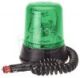 Narva Optimax 12-24V Green Rotating Beacon With Magnetic Base