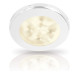 Hella Rakino 12V Warm White LED Spread Pattern Downlight With White Plastic Bezel 