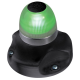 Hella 9-33V Naviled 360 Green All Round Light With Black Surface Mount Base