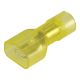 Narva Yellow High Temp 6.3mm Male Blade Crimp Terminal (Blister Pack Of 8)