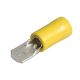 Narva Yellow 6.3mm Male Blade Crimp Terminal (Blister Pack Of 11)