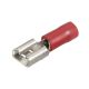 Narva Red 6.3mm Female Blade Crimp Terminals (Blister Pack Of 18)