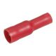 Narva Red Female Bullet Crimp Terminal (Blister Pack Of 12)