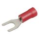 Narva Red 4.3mm Fork Crimp Terminal (Blister Pack Of 21)