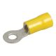 Narva Yellow 4.3mm Eye Crimp Terminal (Blister Pack Of 14)