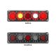 LED 12-24V Combination Tailight With Reverse (387 X 105 X 31mm)(Blister Pack Of 2) 