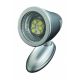 Q-LED 12V Swivel Style Wall Mounted Interior Light With On/Off Switch & Silver Satin Housing 