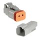 Narva 2 Pin Complete Deutsch Connector (Blister Pack Of 1)