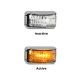 LED 12-24V Side Direction Indicator Light With Chrome Housing (Blister Pack Of 1) 