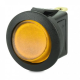 Hella 12V Off/On Compact Amber Illuminated Rocker Switch