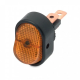 Hella SPST On/Off 12V Amber Illuminated Rocker Switch