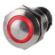Narva SPST Off/On Red LED Push Button Switch  