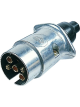 Hella 5 Pin Metal Trailer Plug  