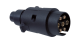 7 Pin Plastic Trailer Plug (Pack Of 1)  