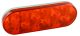 LED 12V Grommet Mounted Oval Indicator Light (163 X 57 X 20mm)