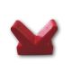 Ark 4 Red Soft Poly V-Block (Carton Of 8) 