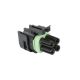 Narva 20 Amp 4 Pin Male Waterproof Connector Housing (Pack Of 10) 