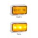 LED 12-24V Indicator Light With Chrome Housing And 3m Cable
