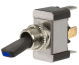 Narva SPST Off/On 12V Blue LED Heavy Duty Toggle Switch (Blister Pack Of 1) 