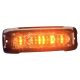 Narva 12-24V High Powered Low Profile Amber LED Warning Light With Multiple Flash Patterns