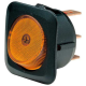 Narva SPST Off/On 12V Amber Illuminated Rocker Switch (Blister Pack Of 1)