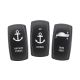 Narva Anchor Power, Anchor Up - Down & Trim Tabs Rocker Switch Actuator Panel Set 