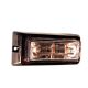 Q-LED 10-30V Amber 3 LED Multi Flash Pattern Warning Light (93 X 43 X 32mm) 