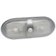 Narva Silver Satin Dual Interior Dome Light With On/Off Switch (280 X 109 X 45mm)