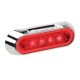 Narva 10-30V Red LED Rear End Outline Marker Light With Chrome Hsg (Blister Pack Of 1)