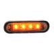 Narva 10-30V Amber LED Front End Outline Marker Light With 0.5m Cable (90 X 25 X 15mm)