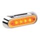 Narva 10-30V Amber LED Front End Outline Marker Light With Chrome Housing (Blister Pack Of 1)