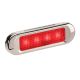 Narva 10-30V Red LED Flush Mount Rear End Outline Marker Light With Stainless Steel Cover