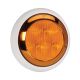 Narva 9-33V LED Rear Indicator Light With Chrome Dress Ring (150mm X 30mm Round)