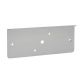 LED Triple Silver Housing With Right Angle Bracket To Suit 80 Series Lights 