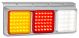 LED 12V Combination Tailight With Reverse Light And Chrome Mounting Bracket (Pack Of 2)