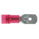 Hella Red Polycarbonate Male Blade Crimp Terminal (Blister Pack Of 10) 