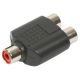 Aerpro Rca Female To 2 Rca Female Adaptor Lead  