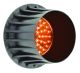 LED 12V Amber Traffic Advisory Light  