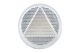 NARVA 65mm WHITE SELF ADHESIVE REFLECTOR (BOX OF 50)