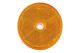 Narva 60mm Round Amber Reflector With Central Fixing Hole (Min Buy Qty Of 50)