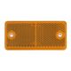 Narva 90mm X 40mm Amber Reflector With Dual Fixing Holes