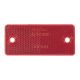 Narva 90mm X 40mm Red Reflector With Dual Fixing Holes (Min Buy Qty 50)