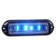 NARVA 12-24V HIGH POWERED BLUE LED WARNING LIGHT (123 X 38 X 11mm)