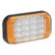 Narva 9-33V High Powered Amber LED Warning Light With 5 Flash Patterns And Fitted Deutsch Connector 