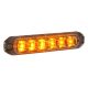 NARVA 12-24V FLEXIBLE AMBER LED PERIMETER WARNING LIGHT (130 X 25 X 11mm)