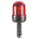 Narva Baby Flex 12/24V Red Pipe Mount Rotating Beacon