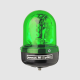 Narva 12/24V Green Hi Optics Baby Single Bolt Rotating Beacon