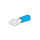 Hella Blue 6.3mm Eye Crimp Terminal (Pack Of 100)