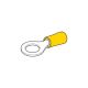 Hella Yellow 8mm Eye Crimp Terminal (Pack Of 50)